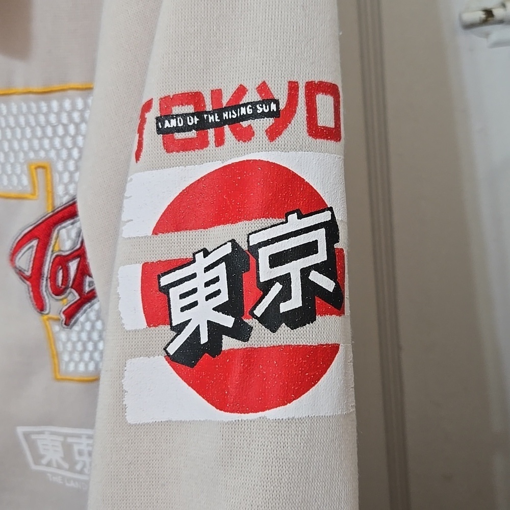 REGSTR Fearless Tokyo Warrior Beige Jacket Snapfront Medium - Picture 7 of 12